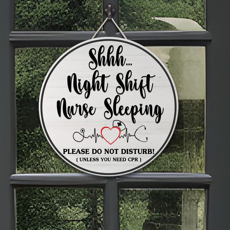 Enhancing Rest for Night Shift Nurses with Specialized Door Signs