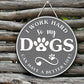 I Work So My Dog Can Have A Better Life Door Sign, Door Hanger Gift for Dog Lovers