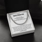 TO MY BOYFRIEND PROMISE NECKLACE - CUBAN LINK CHAIN